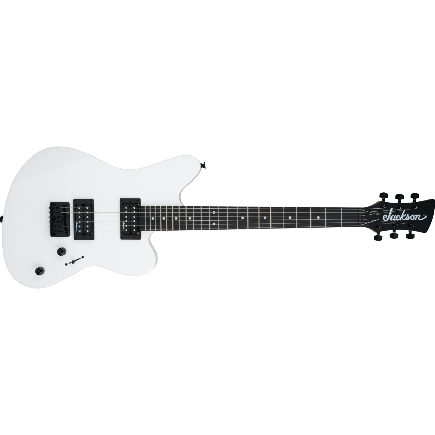 Jackson JS22 Surfcaster HT Electric Guitar | Hardtail Bridge | Humbucker Pickups | Snow White