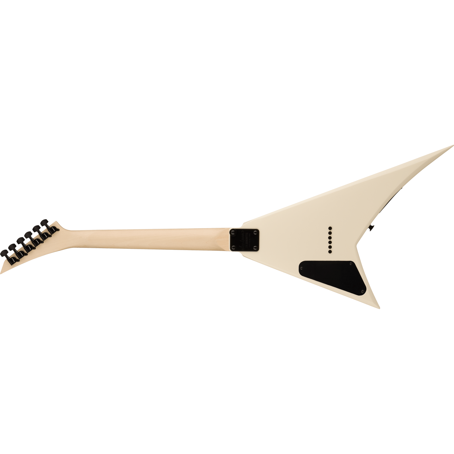 Jackson JS1XM RR Minion Electric Guitar | 2/3 Size | Amaranth Fingerboard | Snow White with Black Pin Stripes