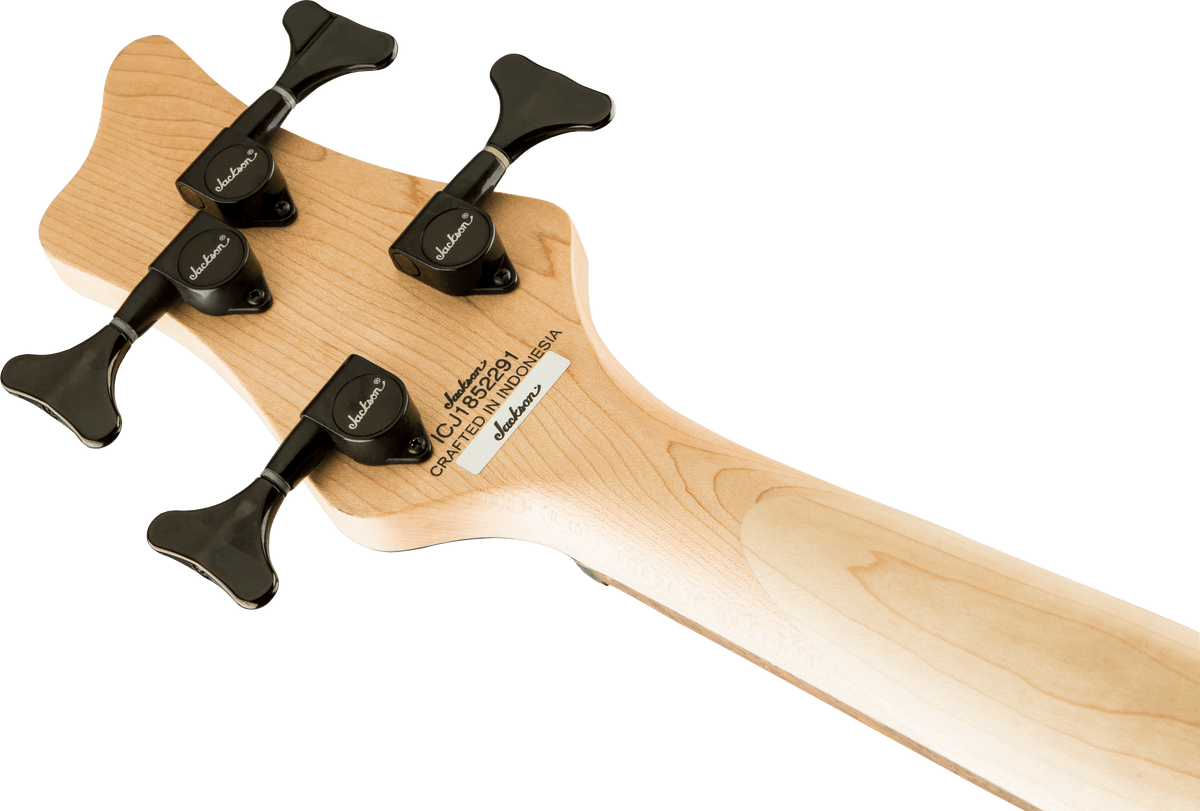 Jackson JS Series Spectra Bass Guitar JS2 in Tobacco Burst | 24 Frets | Active or Passive Pickup Selector