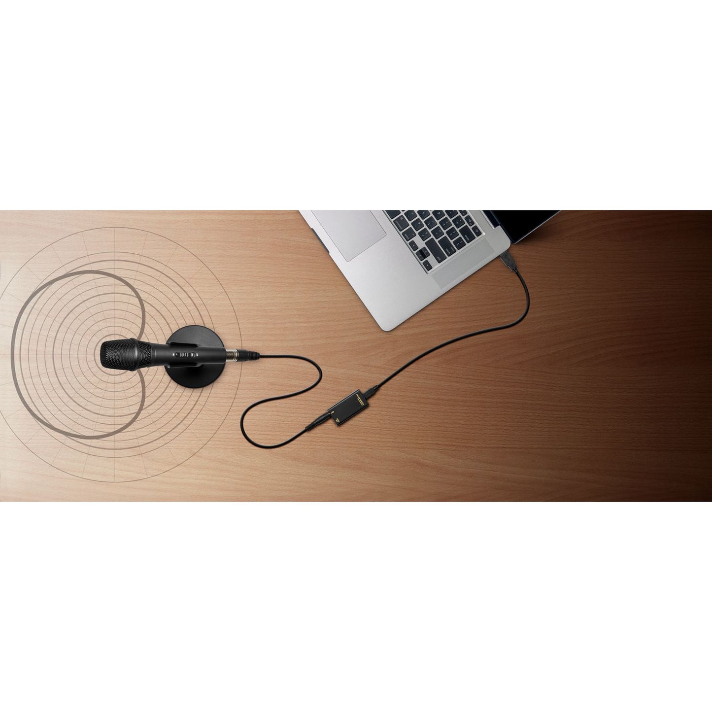 Marantz Pro M4U | USB Condenser Microphone With Audio Interface, Mic Cable and Desk Stand | Podcasting, Streaming and Recording