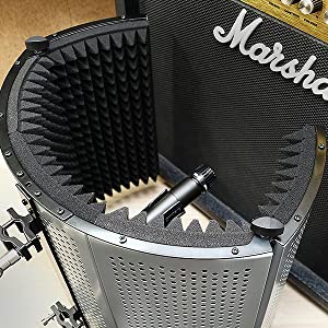 Marantz Professional Sound Shield | Vocal Reflection Filter Featuring EVA Acoustic Foam | Perfect for Podcasting, Studio Recording, Twitch and More