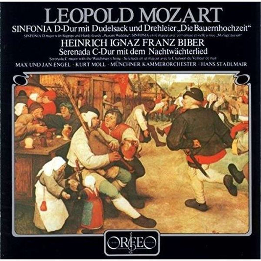 Leopold Mozart: Sinfonia D-Dur mit Dudelsack & Drehleier (120g) LP | Vinyl