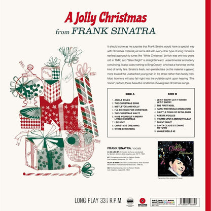 Frank Sinatra: A Jolly Christmas From Frank Sinatra | 180g | Limited Edition | White Vinyl | LP | Vinyl Record