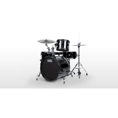 NATAL DNA STEALTH Silent Drum Kit With Mesh Heads And Silent Cymbals | Suitable for Beginners