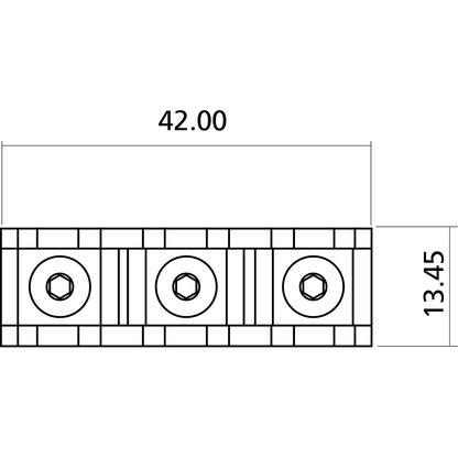 Locking Nut | Black | By Yellow Parts | ADI EZ1350B
