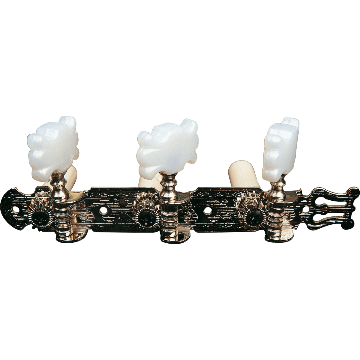 Classical Guitar Tuning Machines 2X3 by Yellow Parts | Nickel