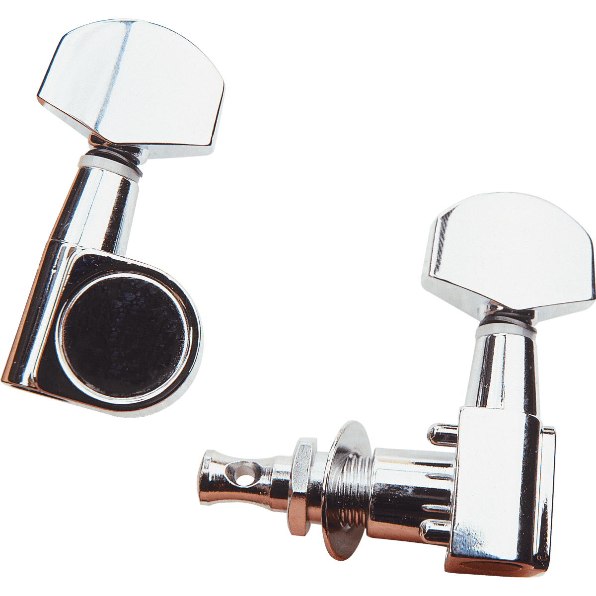 Machine Heads for Electric Guitar | Chrome | 6 pcs | by Yellow Parts