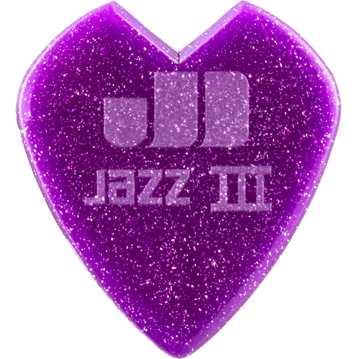 Dunlop Kirk Hammet Signature Custom Jazz III Guitar Picks | Pack of 6 | Purple