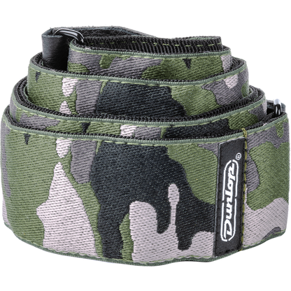 ​Dunlop Jacquard Guitar Strap Jacquard Ranger Green | ADU D6716