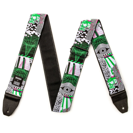 Dunlop ILOVEDUST Jacquard Guitar Strap ILD16 Tempest Fuzz