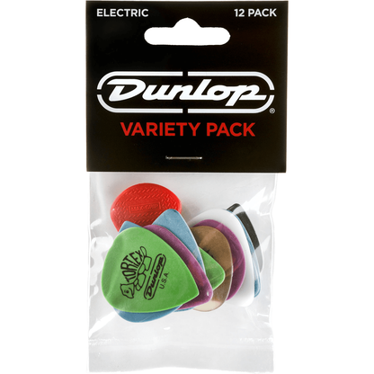 Variety Bag of 12 Guitar Picks by Dunlop