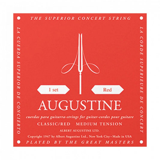 Augustine Red Label Medium Tension Nylon Strings