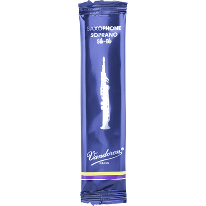 Vandoren Traditional SR2025 Soprano Saxophone Reed | Strength 2.5 | Single Reed