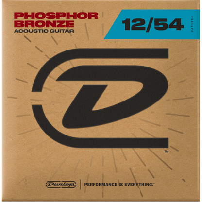 Dunlop 12-54 Acoustic Guitar Strings | Phosphor Bronze