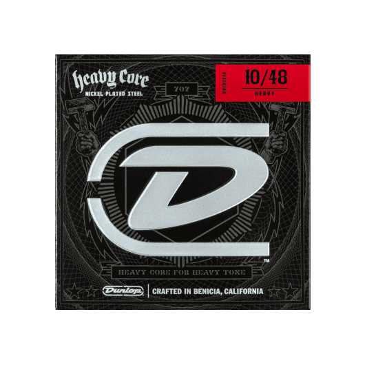 10-48 Heavy Core Electric Guitar Strings | by Dunlop