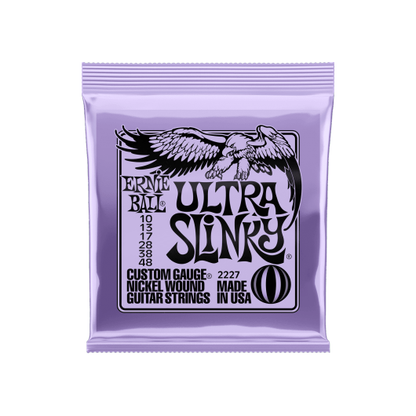 Ernie Ball Ultra Slinky 2227 Guitar Strings | 10 - 48 | Nickel Wound