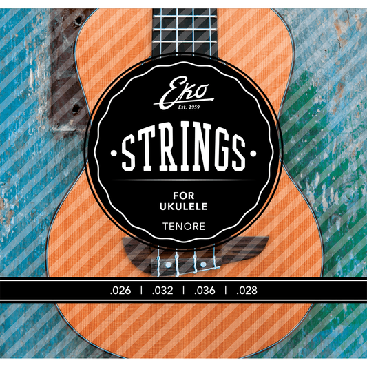 Eko | Strings Set for Tenor Ukulele | Medium | 4 Strings | CEK UKTENORM