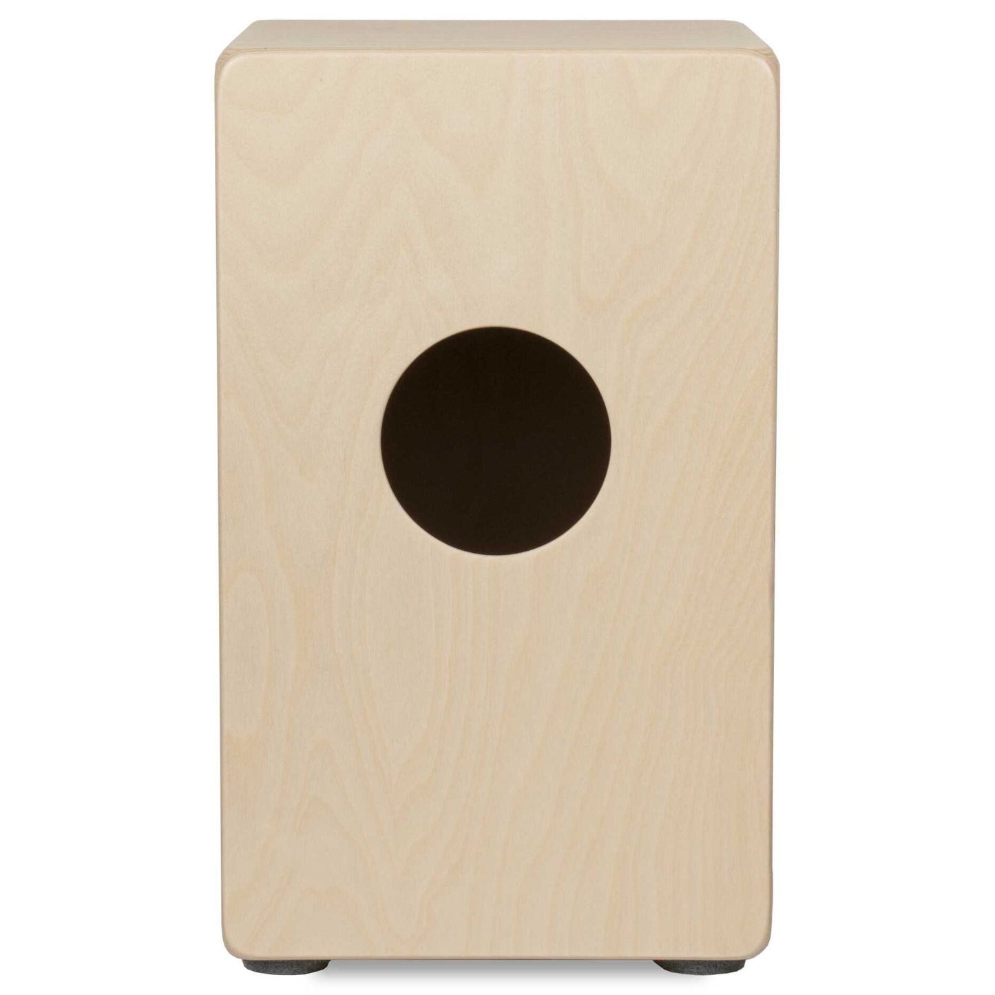 Schlagwerk CP404BLK Cajon | 2in1 Series Snare Cajon l Black Baltic Birch Front Plate l Made in Germany