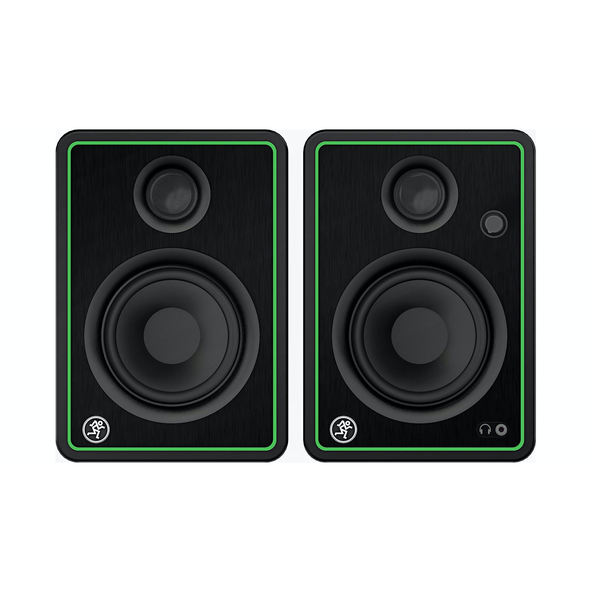 Mackie CR4-XBT 4 inch Multimedia Monitors with Bluetooth | 4" Active Studio Monitor, with 1/4" TRS and RCA Inputs, and Bluetooth (pair)