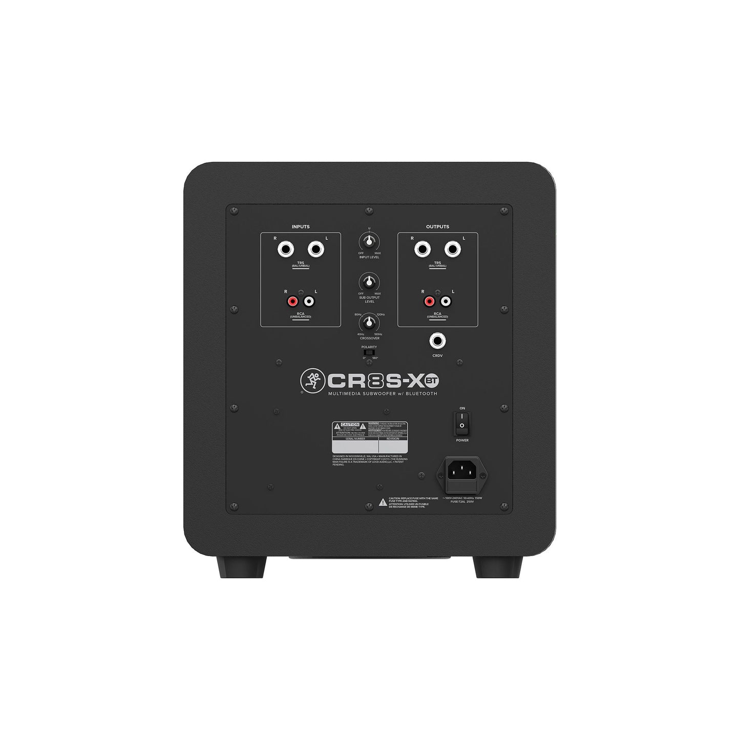 Mackie CR8S-XBT 8" Multimedia Studio Subwoofer with Bluetooth | Home Audio | RMK CR8S-XBT