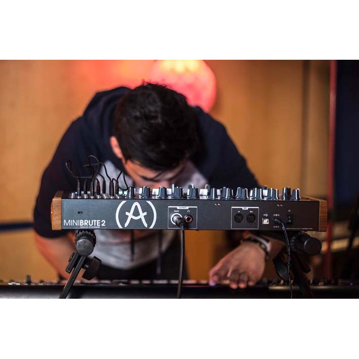 MiniBrute 2 by Arturia | Semi-modular analog monosynth with attitude and included software