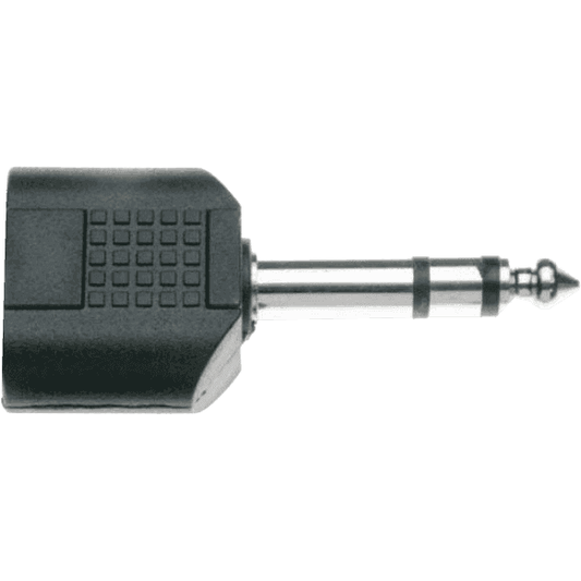Adapter ECO AD07-ST by Yellow Cable | 2 x female stereo jack to 6.35mm Stereo Male Jack | 2 pcs