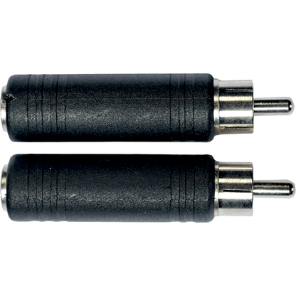 Adapter ECO AD08 by Yellow Cable | RCA male to 6.35mm mono Female jack | 2 pcs