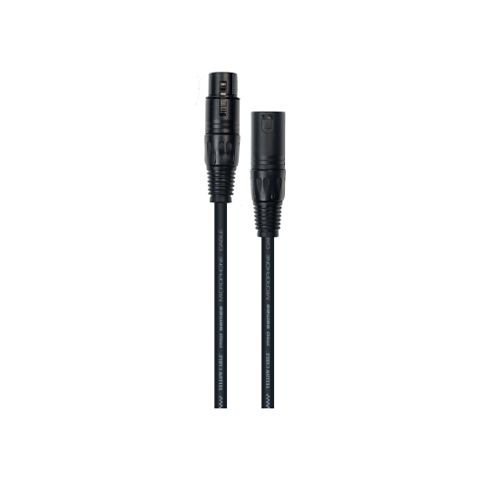 Microphone Cable | 1m | XLR MALE/XLR FEMALE NEUTRIK | By Yellow Cable