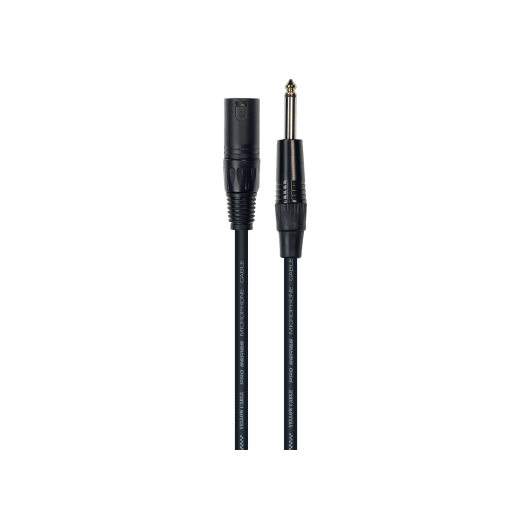 XLR Male - ​Male Mono Jack 5m | Microphone Cable | By Yellow Cable