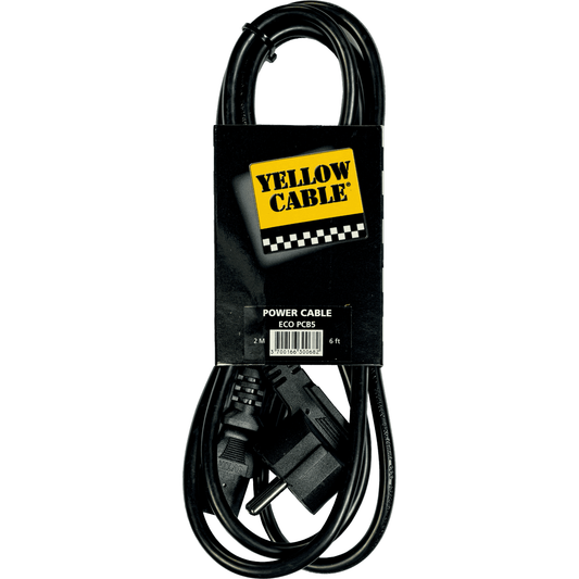AC Power Cord by Yellow Cable | 2 meters
