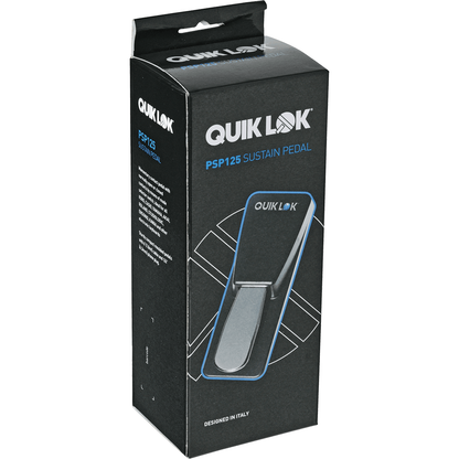PSP-125 by Quiklok | Keyboard and Piano Sustain Pedal, Universal