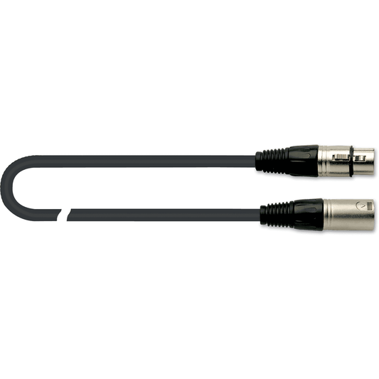 XLR Male/XLR Female 5m | Microphone Cable | By Quik Lok