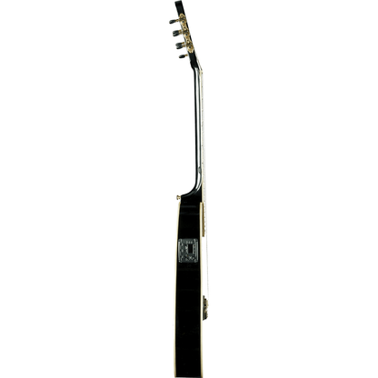 NXT N100CWE-BLK Nylon String Guitar by EKO | Black | Cutaway with Pickup/Preamp