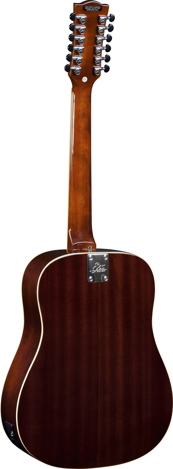 12 String Ranger VR XII by Eko | Dreadnought | Fishman Sonitone Preamp With Volume and Tone Control | Honey Burst