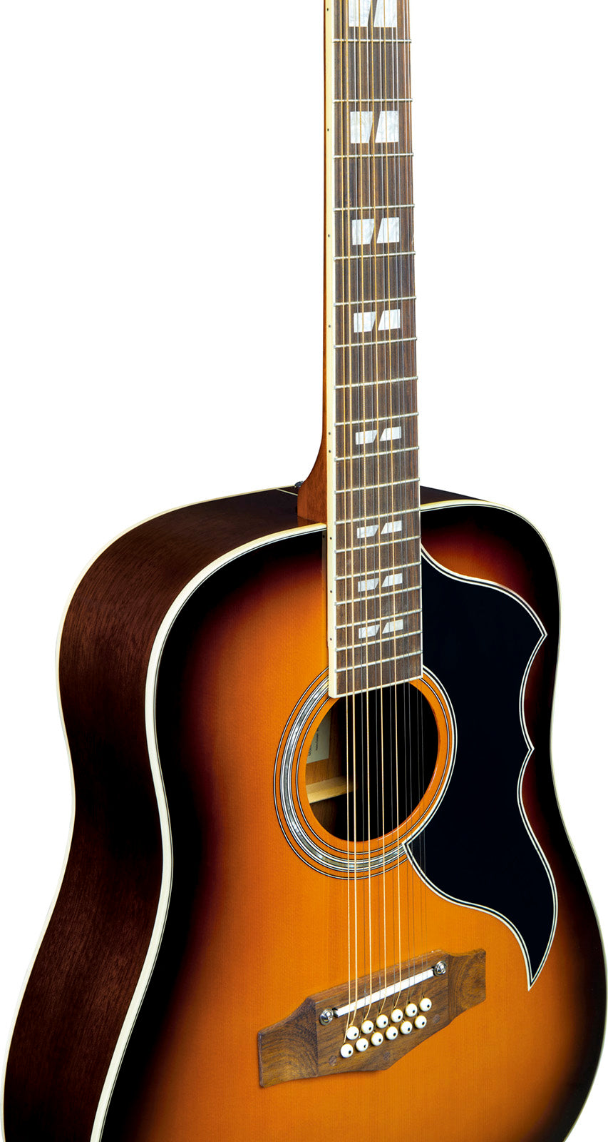 12 String Ranger VR XII by Eko | Dreadnought | Fishman Sonitone Preamp With Volume and Tone Control | Honey Burst