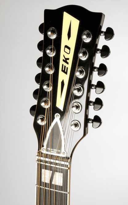12 String Ranger VR XII by Eko | Dreadnought | Fishman Sonitone Preamp With Volume and Tone Control | Honey Burst