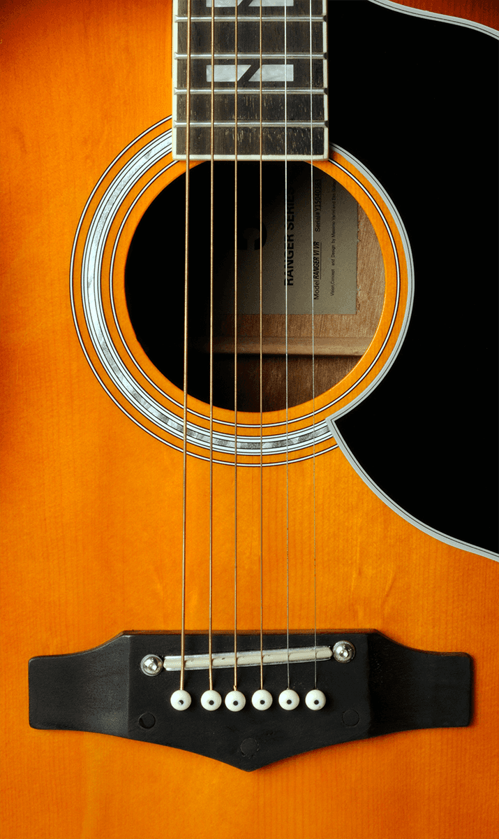 EKO Ranger Vintage Reissue VI | Honey Burst | Electro-Acoustic Guitar
