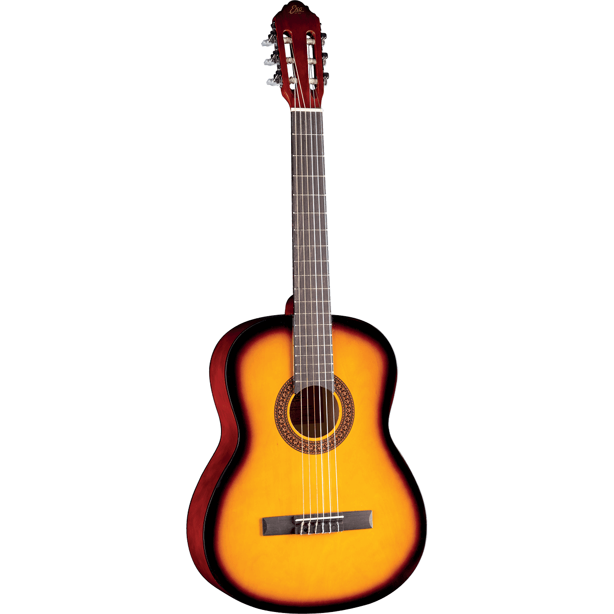 Eko CS-10 Sunburst, 4/4 Classical Guitar by Eko Guitars | Gig Bag Included