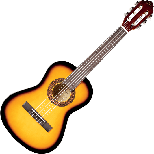 EKO CS-2 Sunburst | 1/2 Classical Guitar by Eko Guitars | Gig Bag Included | Great Beginner Guitar