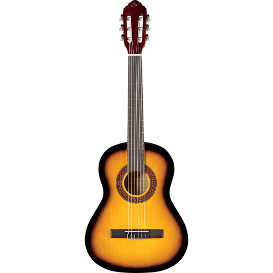 Eko CS-5 Sunburst | 3/4 Size Classical Guitar, Gig Bag included | Great for Beginners