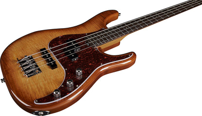 EKO Airebass MUSA800 HB | Honey Burst | 4-String Bass Aire 800 Musa Bass Electric Bass Guitar