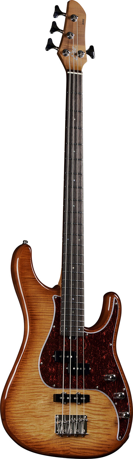 EKO Airebass MUSA800 HB | Honey Burst финиш | 4-струнна бас Aire 800 Musa бас Електрическа бас китара
