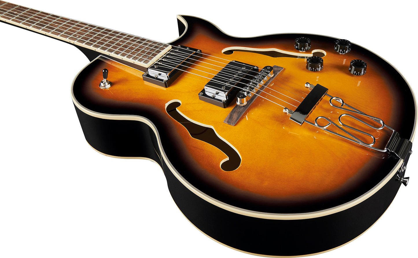 EKO JAZZ | Sunburst | Type Hollowbody Jazz Single Cut-Electric Guitar
