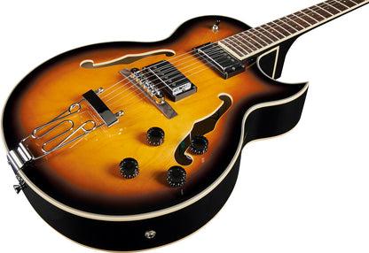 EKO JAZZ | Sunburst | Type Hollowbody Jazz Single Cut-Electric Guitar