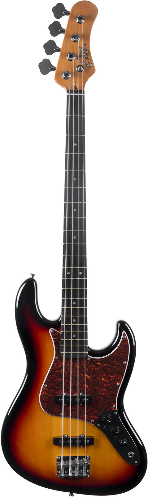 EKO JB 300 | Sunburst финиш | 4-струнна електрическа бас китара тип JB винтидж