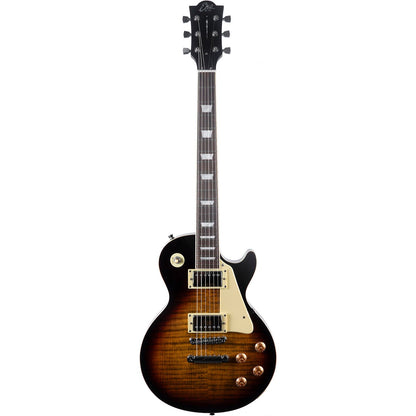 EKO LS300 Electric Guitar | Single Cut | Humbucker Pickups | Honey Burst