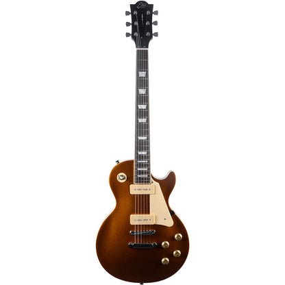 EKO LS400 Electric Guitar | P90 Pickups | Single Cut | Gold Finish