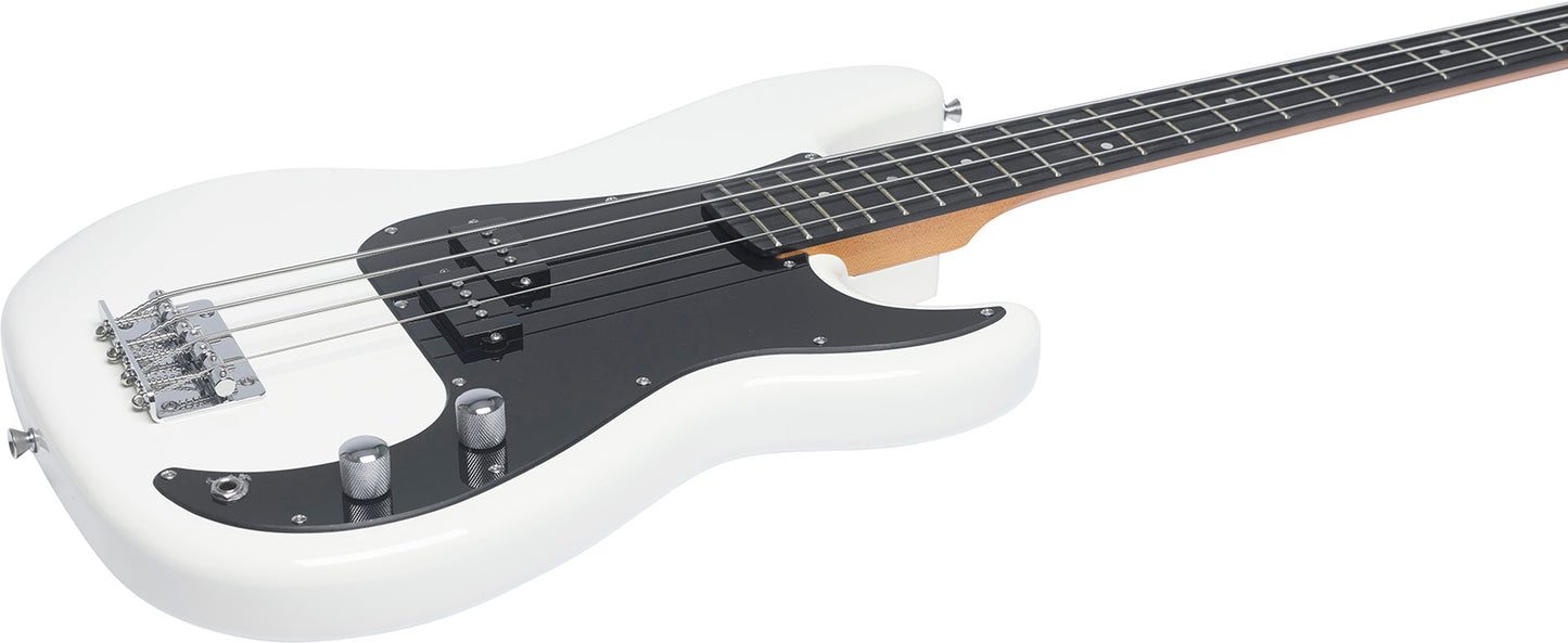 EKO PB 400 | Vintage biały | 4-strunowa Precision-Style gitara basowa elektryczna