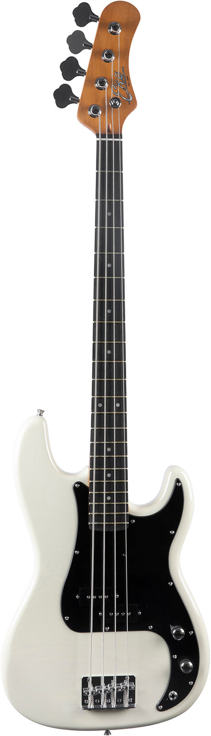 EKO PB 400 | Vintage biały | 4-strunowa Precision-Style gitara basowa elektryczna