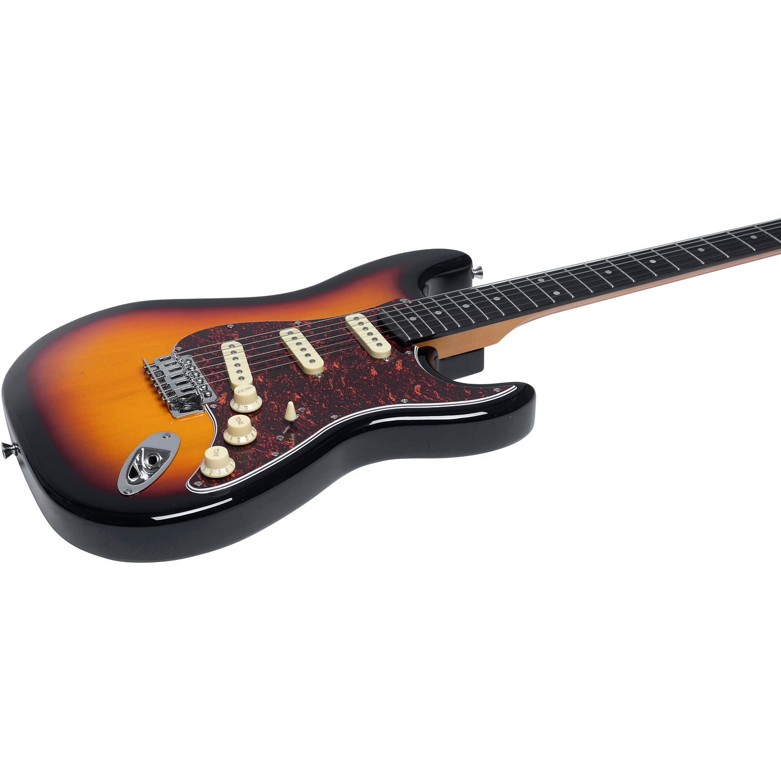 EKO ST300 Electric Guitar | Tremolo Bridge | 3 Single Coil Pickups | Sunburst